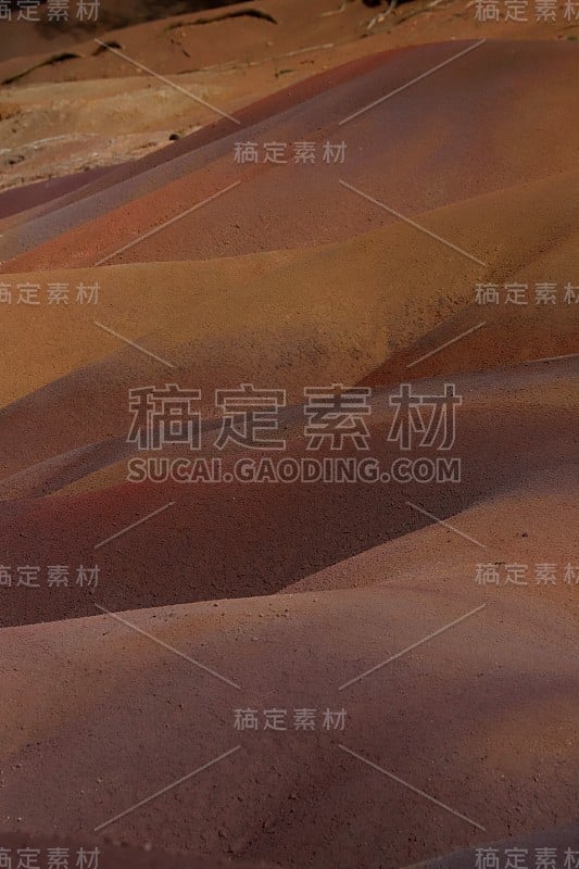 Chamarel七色地球地质公园，毛里求斯，印度洋，非洲