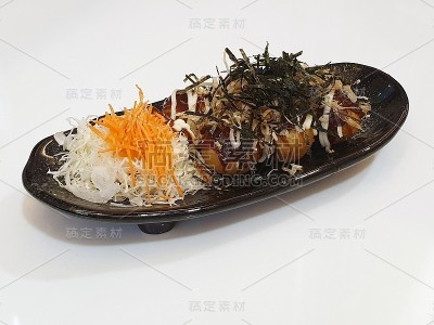 日本街头小吃章鱼烧