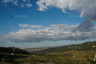 格拉萨莱马德拉塞拉，安达卢西亚的白人村庄