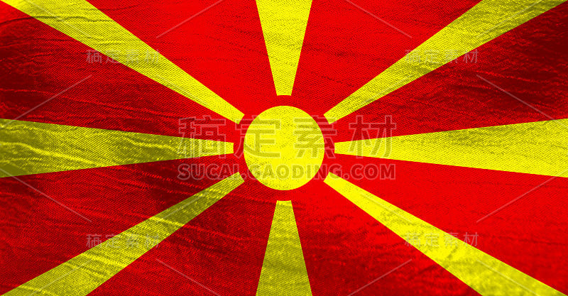 马其顿国旗- FYROM