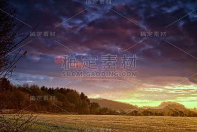 景观——日出