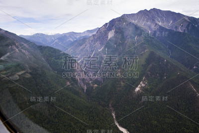 东西伯利亚的山脉。