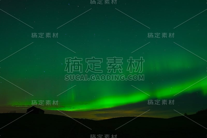 北极光和北斗七星