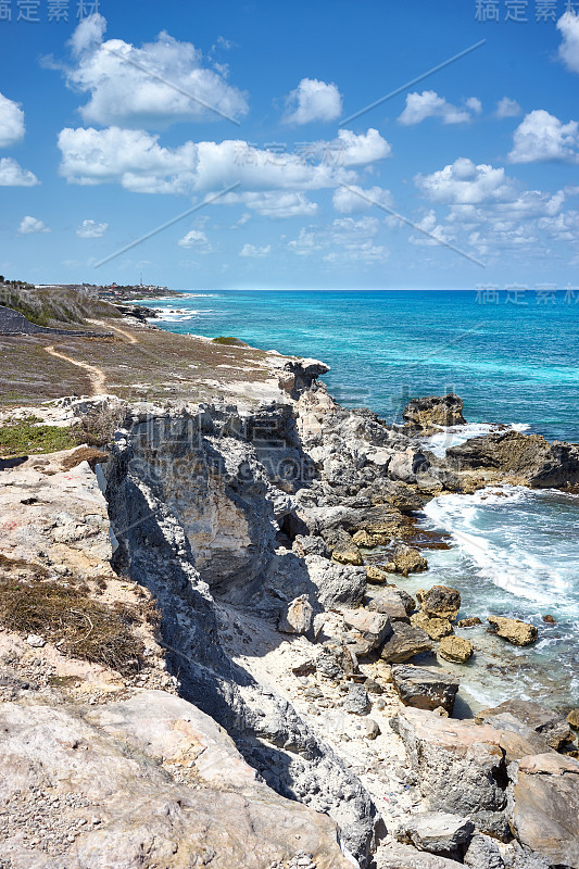 位于墨西哥最南端的“Isla Mujeres”岛