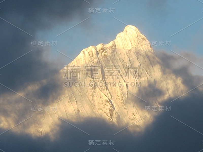 梅里雪山或梅里雪山，云南，中国