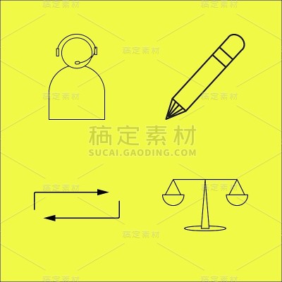 基本线性图标集