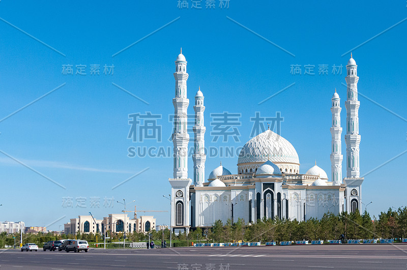 nu苏丹的Hazrat苏丹Mosque (Astana)