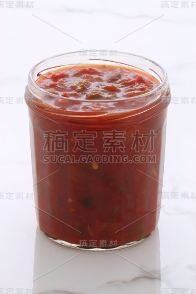 美味的辣莎莎酱
