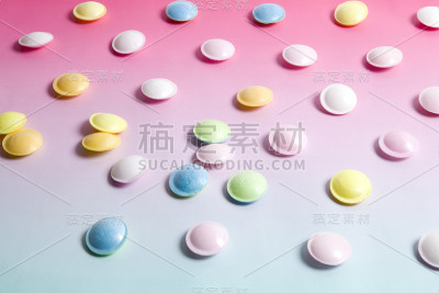 飞碟五彩糖果