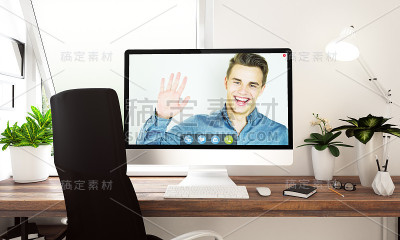 电脑视频会议窗口