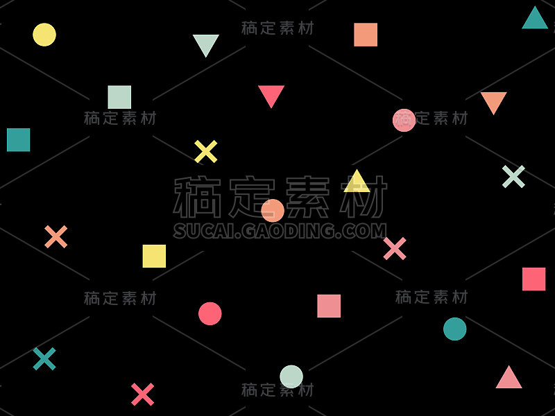 图案几何时尚纹理。抽象无缝图案完美的壁纸，图案填充，网页，表面纹理，纺织品