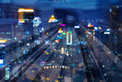 迷离散景，光城市区办公室