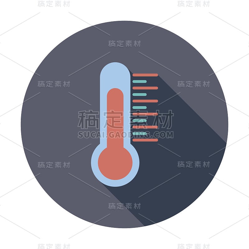 温度计图标。