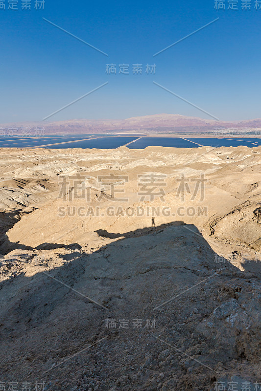 夏季景观石沙漠