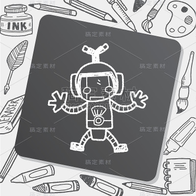 机器人涂鸦