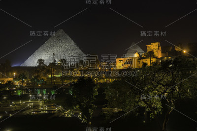 吉萨的金字塔