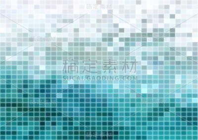 蓝色方块纹理背景