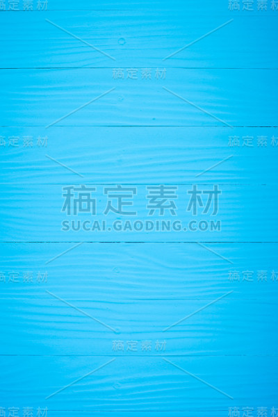 蓝色木