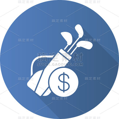 高尔夫设备商店图标