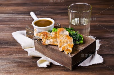 烤鸡串