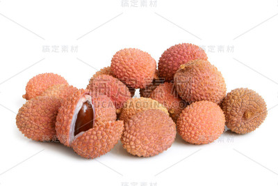 新鲜的荔枝