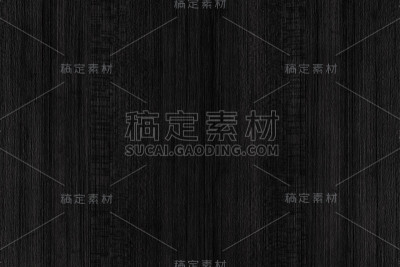 黑色垃圾木纹理用作背景。木纹带有深色的自然图案