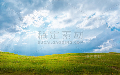 绿草山