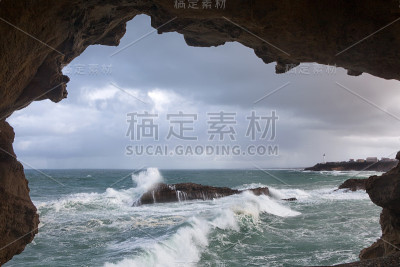 比亚里茨的波浪