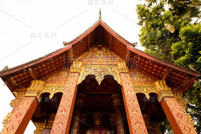 瓦森，琅勃拉邦的一个佛像建筑群，是联合国教科文组织世界遗产城市