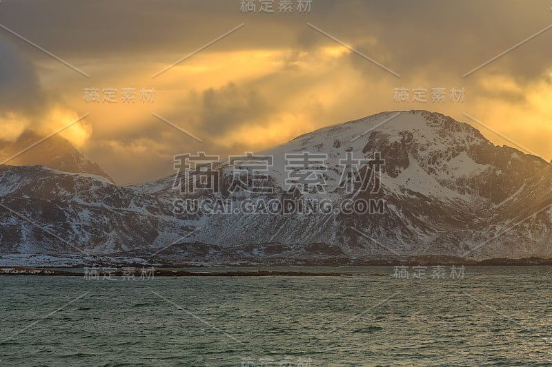 挪威的风景和海景