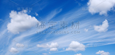 蓝天全景