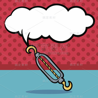 勾色涂鸦，言语泡泡