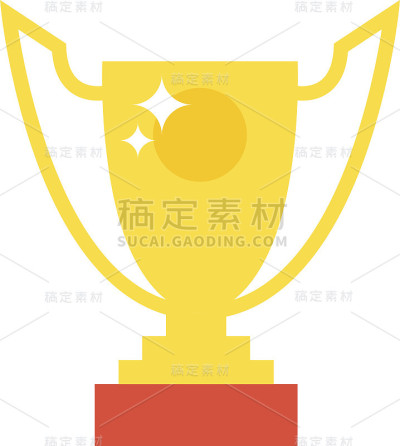 冠军杯矢量图标