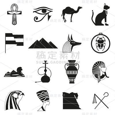 埃及的图标
