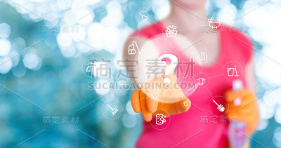 关于打扫房子的问题。