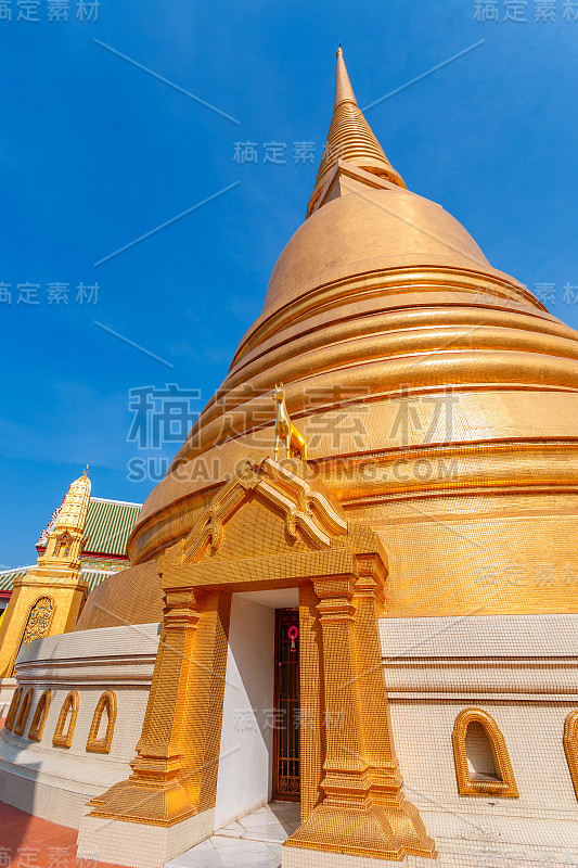 泰国曼谷宝旺寺的金塔
