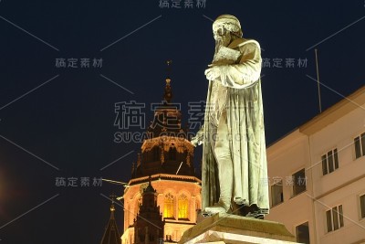古腾堡纪念碑美因茨