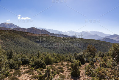 阿特拉斯山脉，摩洛哥