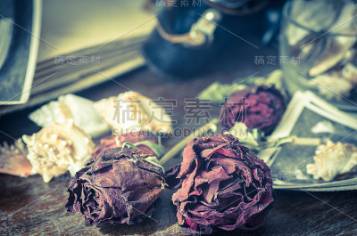 复古静物与老照片