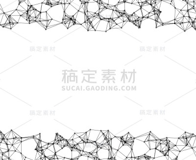 白色上的抽象元素