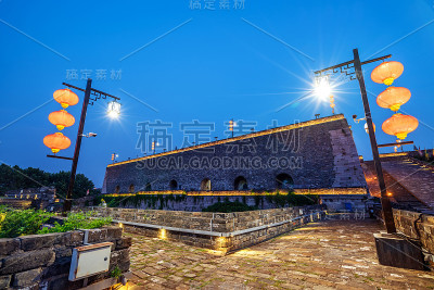 南京古城墙传统建筑