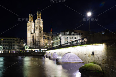 苏黎世Grossmunster(大教堂)教堂