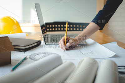 建筑师的概念。