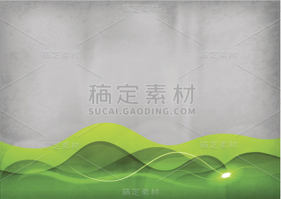 抽象的波