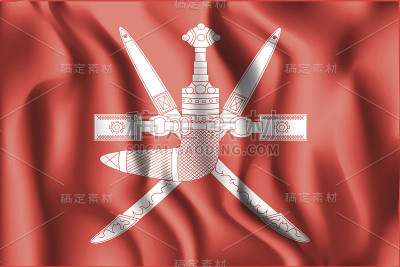 阿曼的象征。矩形图标