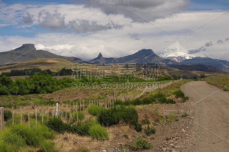 巴塔哥尼亚路和拉宁火山