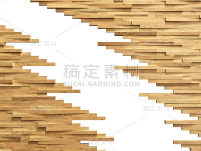 木质背景与地方的文本3d渲染在白色