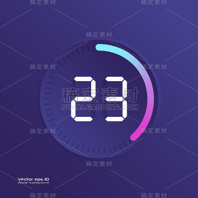 Stopwatch vector icon
