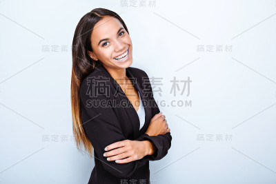 多民族女商人的概念