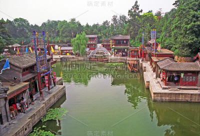 颐和园的一部分，北京，中国